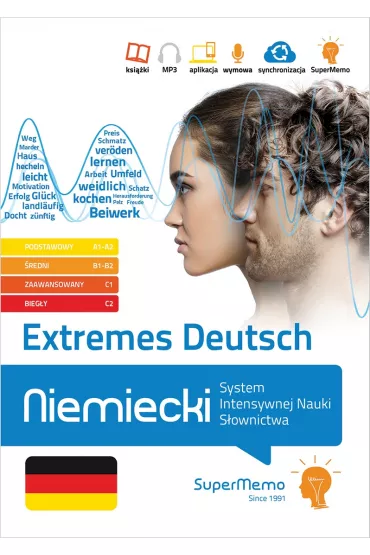 Extremes Deutsch. Niemiecki. System Intensywnej Nauki S�ownictwa (poziom A1-C2) - Marta Weso�owska, Aleksandra Zbaraszewska, Marek Antonik, PolEng sp z o o Sanders Christiane