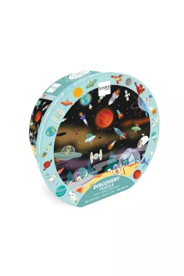 Puzzle obserwacyjne 150 el. Kosmos Scratch