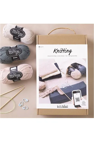Zestaw do robienia na drutach z w��czk� Creativ Company