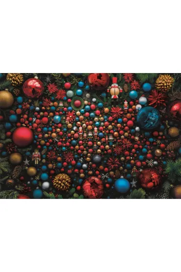 Puzzle 1000 el. Compact Impossible Christmas Collection Clementoni
