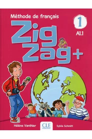 Zig Zag plus 1 A1.1 podr�cznik + CD CLE - Vanthier Helene