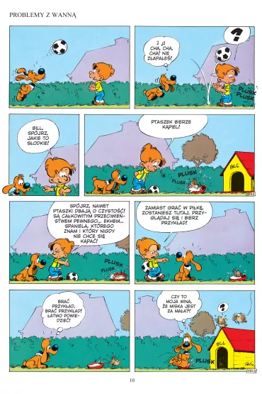 Komiksy s� super! Zabawy Billa. Pty� i Bill. Tom 8 - Jean  Roba