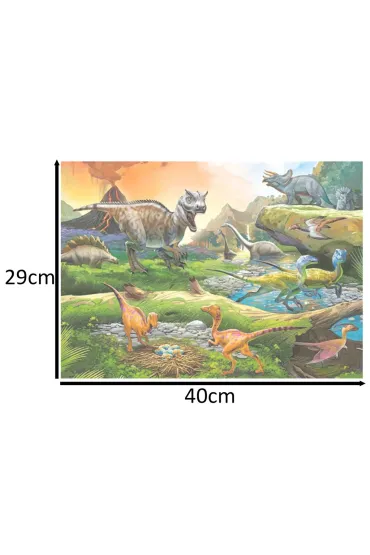 Puzzle 100 el. �wiat dinozaur�w Castorland