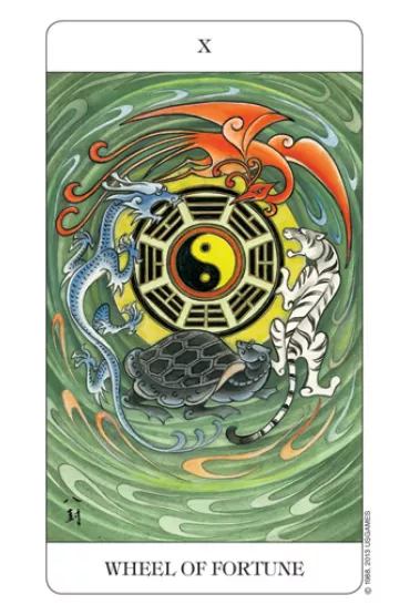 The Chinese Tarot, karty do wr�enia
