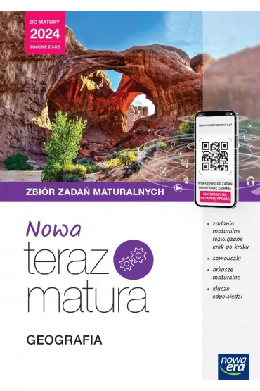 Nowa Teraz matura. Geografia. Zbi�r zada� maturalnych. Do matury 2024 - Wies�aw Srokosz, Violetta Feliniak, Mateusz  Ga�ski