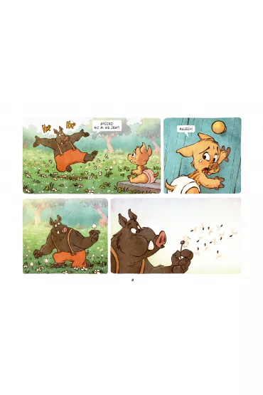M�j pierwszy komiks 5+ W cieniu drzew. Pierwsza wiosna. Tom 4 - Dav