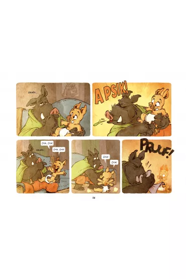 M�j pierwszy komiks 5+ W cieniu drzew. Pierwsza wiosna. Tom 4 - Dav