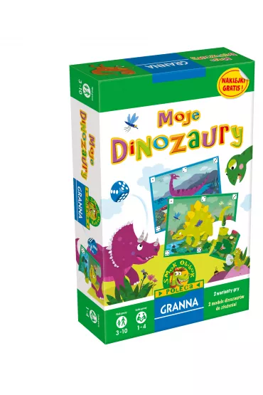 GRANNA MOJE DINOZAURY-GRANNA *
