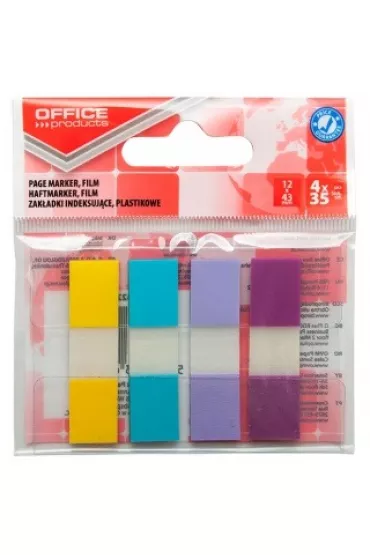 Office Products Zak�adki indeksuj�ce PP pastel