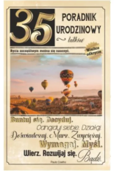 AbCard Kartka okoliczno�ciowa Urodziny 35 U74