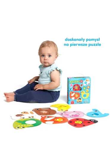 Pierwsze puzzle Maluszki Bright Junior Media