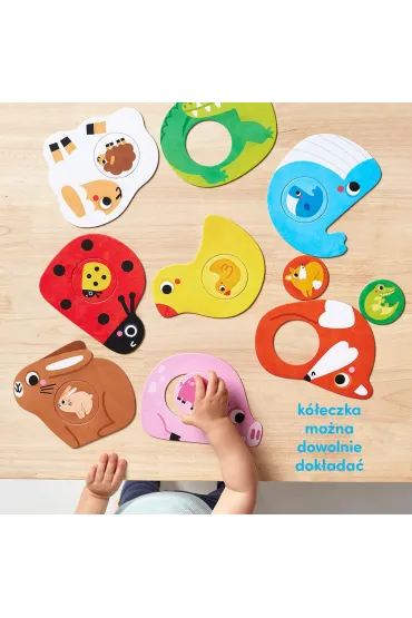 Pierwsze puzzle Maluszki Bright Junior Media