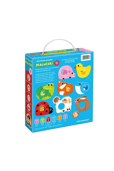 Pierwsze puzzle Maluszki Bright Junior Media