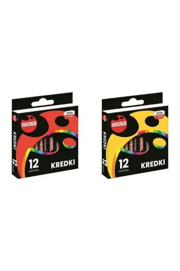 Kredki 12 kolor�w MONA