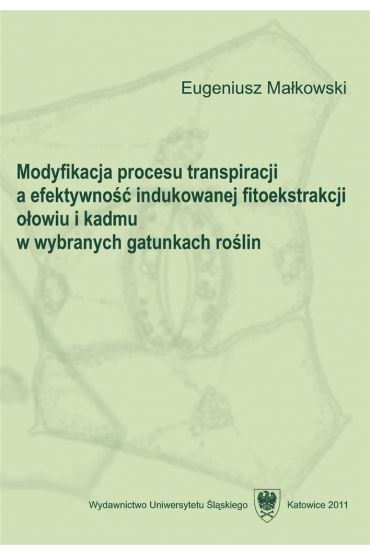 Modyfikacja procesu transpiracji a efektywność...