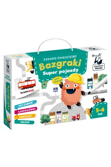 Bazgraki. Super pojazdy. Kapitan Nauka - Bo�ena Dybowska, Anna Grabek