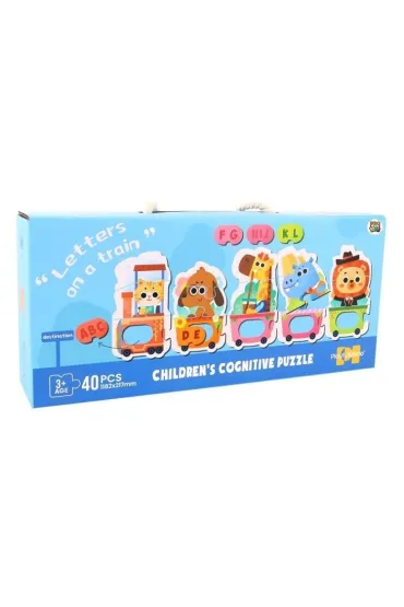 Puzzle dla dzieci edukacyjne poci�g Pro Kids
