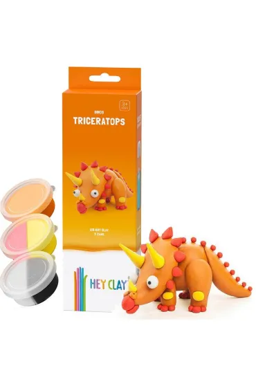 Hey Clay. Dinozaury. Triceratops Tm Toys