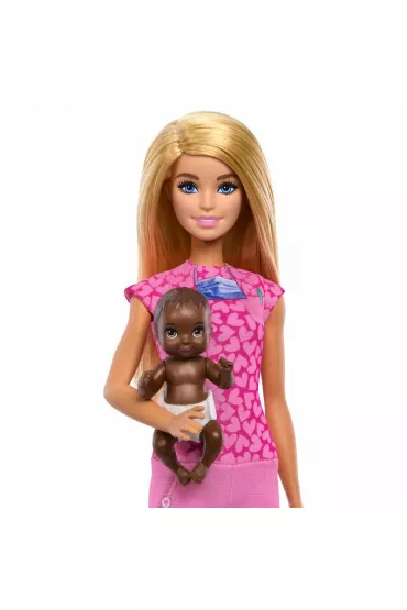 Barbie Kariera. Lalka Lekarz Pediatra Mattel