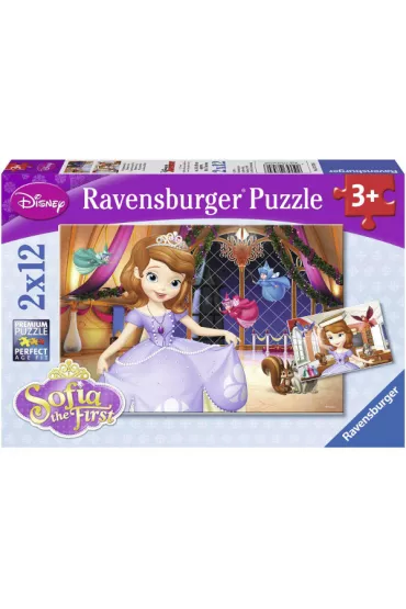 Puzzle 2x12 el. Ksi�niczka Sofia 075706 Ravensburger