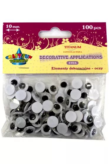 Titanum Oczy bez kleju i rz�s 10mm