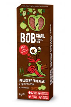 Bob Snail Przekska jabkowo-cynamonowa bez dodatku cukru 30 g