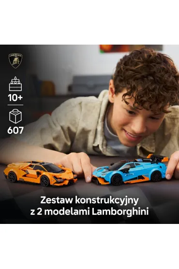 LEGO Speed Champions Lamborghini Revuelto i Hurac�n STO 77238