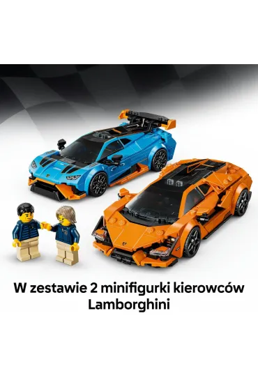 LEGO Speed Champions Lamborghini Revuelto i Hurac�n STO 77238