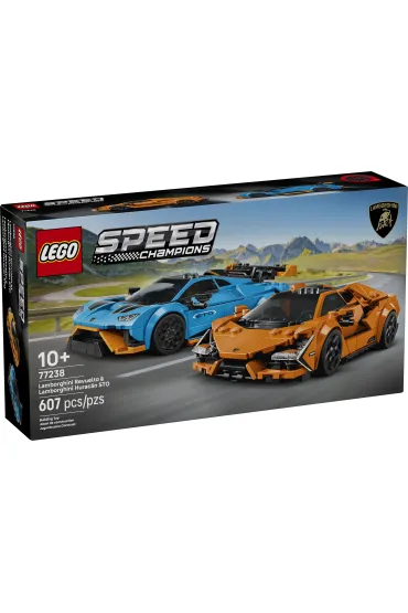 LEGO Speed Champions Lamborghini Revuelto i Hurac�n STO 77238