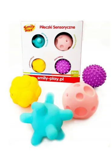 Pi�eczki sensoryczne Smily Play