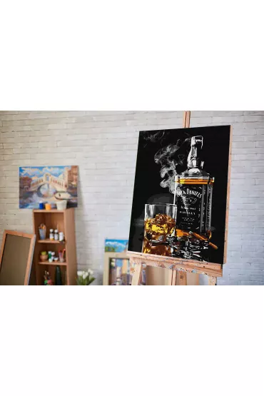 Twoje Hobby Malowanie po numerach - Jack Daniels 40x50cm
