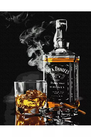 Twoje Hobby Malowanie po numerach - Jack Daniels 40x50cm