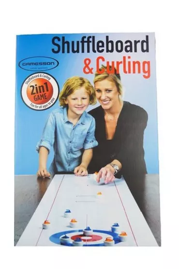 Gra 2w1 Shuffleboard - Curling Tactic