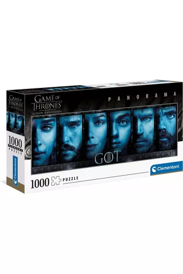 Puzzle panoramiczne 1000 el. Gra o tron Clementoni
