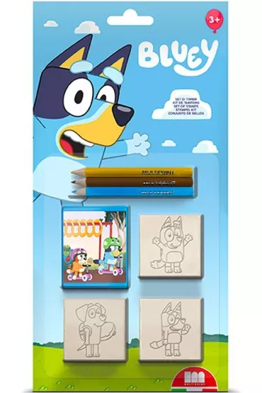 Bluey - piecz�tki 3 szt Multiprint