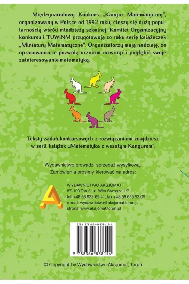 Miniatury matematyczne 78 - Andrzej Sendlewski, Piotr J�drzejewicz, Agnieszka Krause