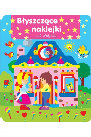 B�yszcz�ce naklejki. Ja� i Ma�gosia