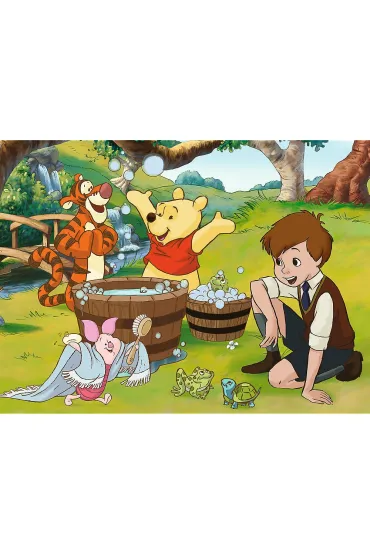 Puzzle 30 el. Dzie� z Puchatkiem Trefl