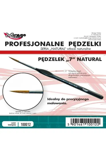 P�dzelek natural 7