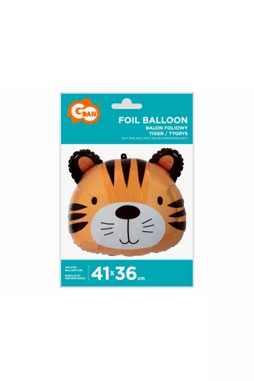 Godan Balon foliowy Tygrys 41cm