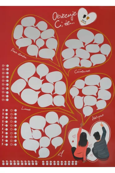 Plakat zdrapka. Obiecuj� Ci, �e… 323x59 mm