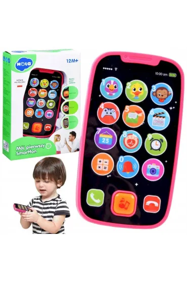 Telefon kom�rkowy B/O 14x7x20 PLX muzyczny hola ANEK SN777 Smily Play