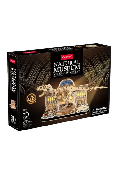 Puzzle Natural Museum T-rex Cubic Fun