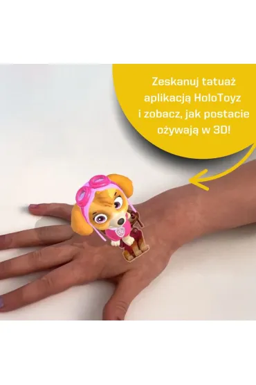 Holotoyz Tatua�e dla dzieci AR, Psi Patrol 10 el.
