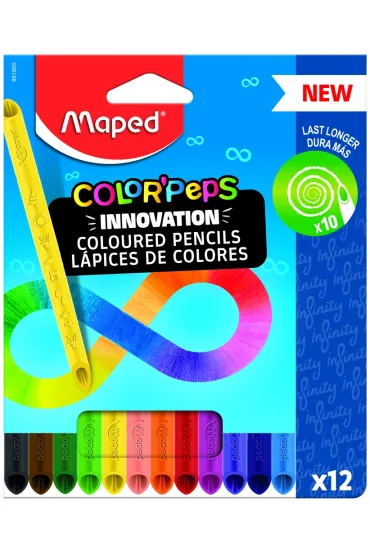 Maped Kredki z grafitu Infinity 12 szt.