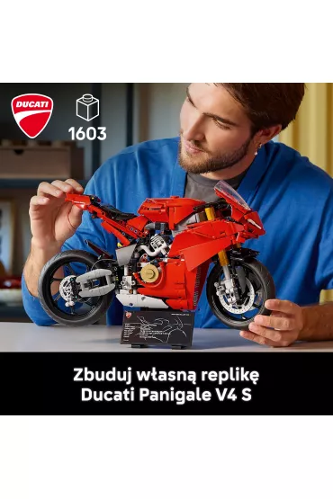 LEGO Technic Motocykl Ducati Panigale V4 S 42202