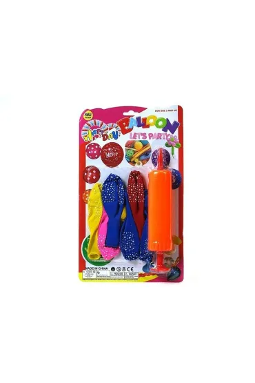 Adar Balony z pompk 12szt