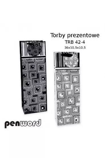 Penword Torebka prezentowa mix 36x10.5x10.5cm