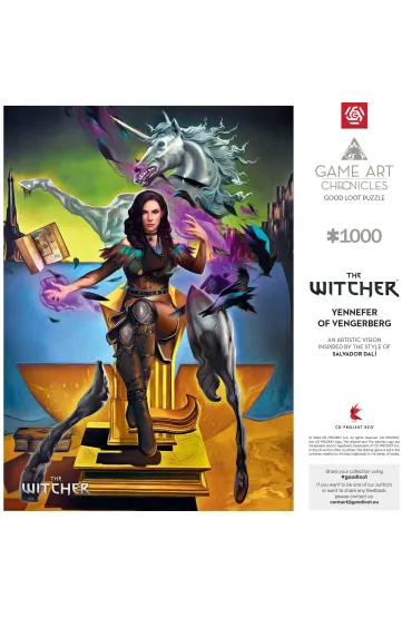 Puzzle 1000 el. Wied�min: Yennefer & Salvador Dali Good Loot