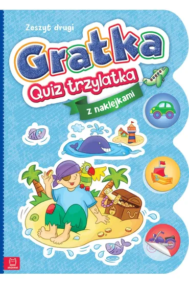 Gratka-Quiz trzylatka. Zeszyt 2